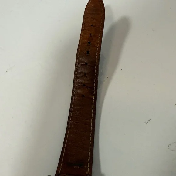 Eddie Bauer Field Watch Green Bezel Cream Dial New Battery - Picture 10 of 12